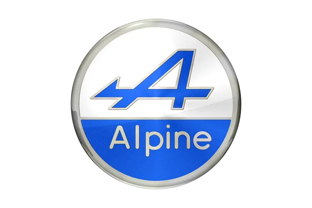 Alpine logo, 1954 Alpine logo, 1954