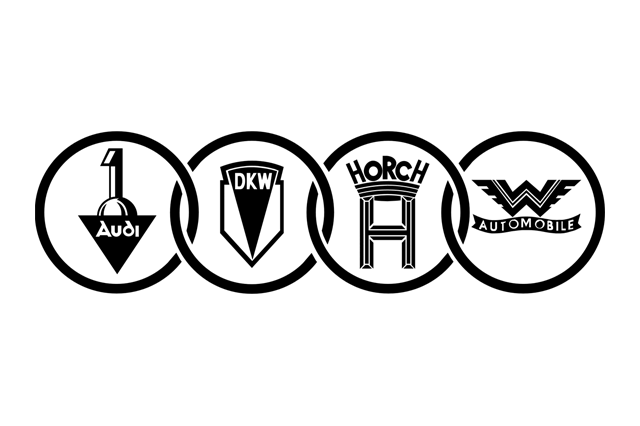 奥迪 logo, 1932 奥迪 logo, 1932